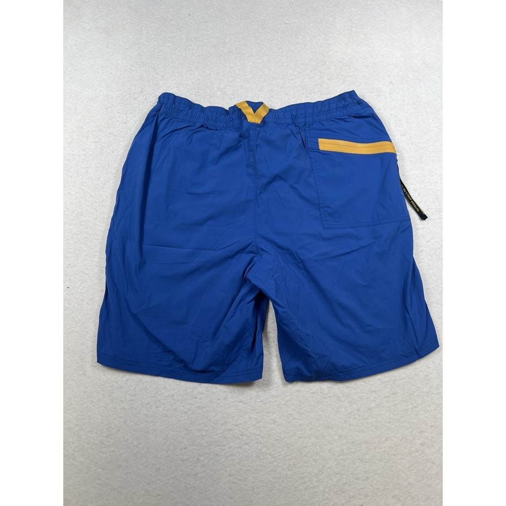Outdoor Afro + REI Co-op Trail Trekking Shorts Men's Medium HALCYON BLUE EUC - Picture 2 of 9